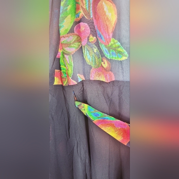 FARM Rio Cashew Wrap Kimono Dress #780 Size S - Picture 7 of 13